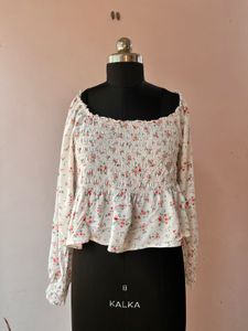 Floral Long Sleeve Top