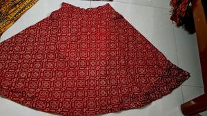 Red Bandhani Lehenga Set