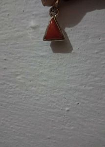 Coral Triangle Mangal Stone Pendant