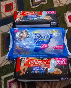 (50 Unit Combo) Sanitary Napkin Bundle
