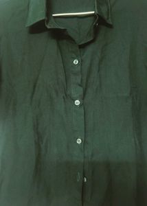 Combo : Green And Peach Crop Shirts