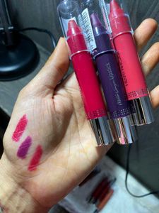 Lipstick Combo Of Set 3 Lipcrayon
