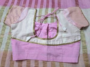Baby Pink Office wear Saree