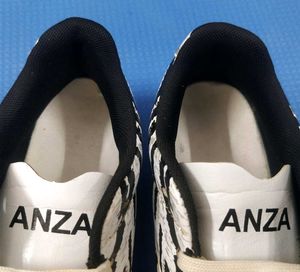 Anza Carbon White Football Shoes IND 6 / UK 7
