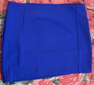 Blue Skirt Mini Slit 28 Waist Tokyo Talkies