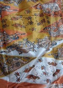 Yellow And Maroon Silk Sarees