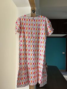 Patterned Casual Dress