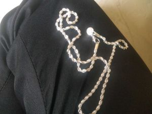 fine sterling Silver Chain Necklace it's not pure