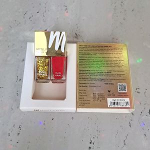 Myglamm Two Of Your Kind Nail Enamel High ON Drama