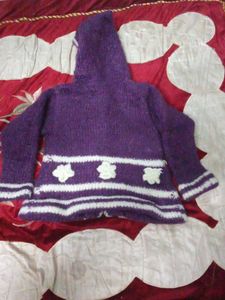 Purple Knitted Set