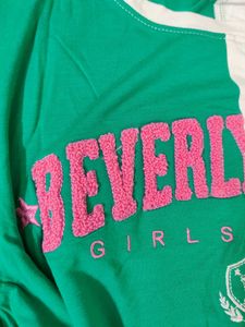 Ginger Green And White Tshirt