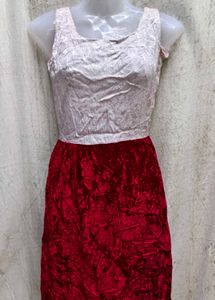 Red Velvet Dress