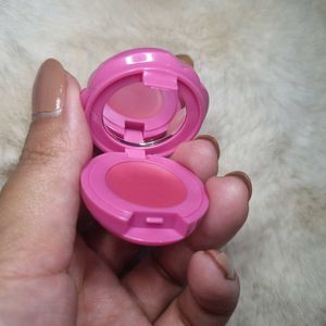 Pink Flower Blush Keychain