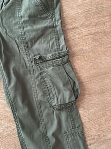 H&amp;M Olive Green Cargo Pants