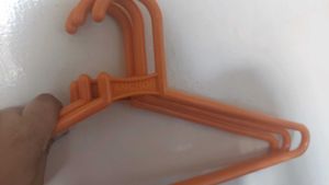 Clothes Hanger And Dust Pan