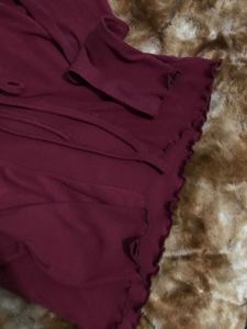 Maroon Shrug