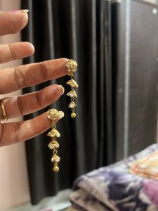 Mala Moti Set With Earrings