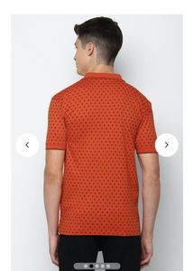 Allen Solly Printed Polo T-shirt For Men