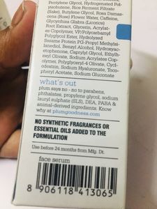 Plum 10% Niacinamide Face Serum 15 ml