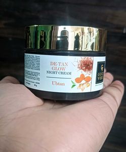 Good vibes De-tan Glow Night Cream 🧡