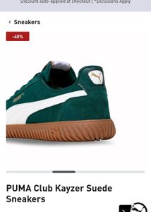 PUMA Club Kayzer Suede Sneakers
