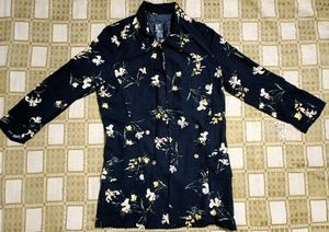 Floral Print Long Sleeve Shirt