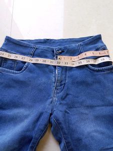 Denim Stretchable Jeans For Women 🎀