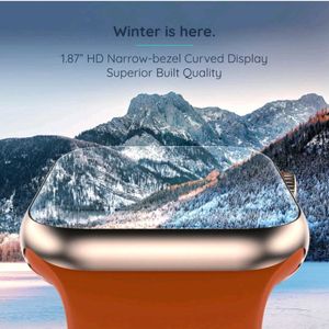 Pebble Frost 1.87 BT Calling Smartwatch