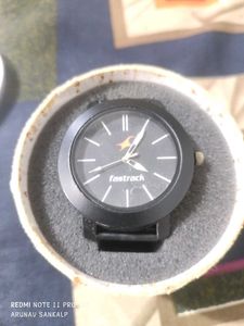 Fastrack Black Analog Watch