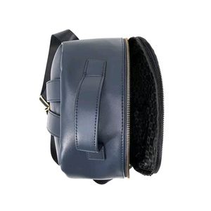 London Fog Quilted BackPack Navy Blue