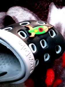 Crocs with Rocket Jibbitz