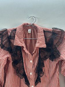 Cute Korean Lace Shirt Top