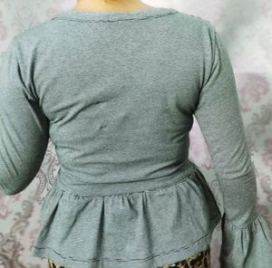 Women Top Bell Sleeve