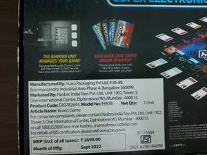 Monopoly Super Electronic Banking