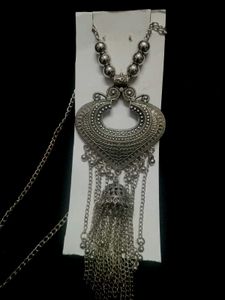 Silver Statement Necklace