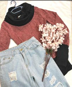 🎁Buy1 Get1 Free Cowl Neck Layered Top D