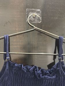 Navy Smocked Sundress