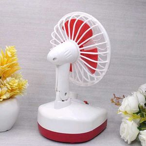 Rechargeable Portable Table Fan With Led Light🤩