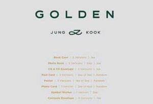 BTS Jung Kook - GOLDEN (Substance v