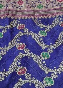 Gorgeous Meenakari  handloom silk benarasi saree