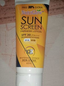 NutriGlow Sunscreen SPF 30