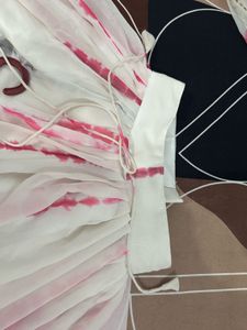 Pink Tie-Dye Lehenga Choli Set