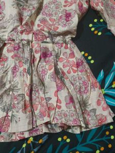 Floral Peplum Top