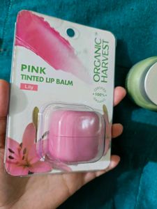 FREE Lipscrub Organic Harvest Pink Tinted Lip Balm