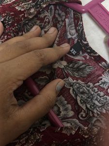 Floral Print Tunic Top