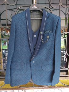 Boys Festive Wear Blazer Suit