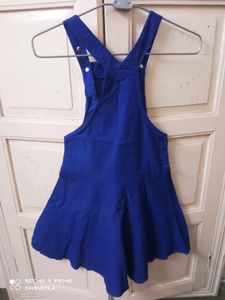 Blue Jumper Dress