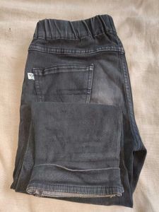 Blue Denim Capri Women