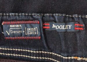 Diesel Hybrid Jeans (Jeans + Sweatpant)