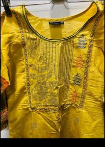 Beautiful Yellow Kurti